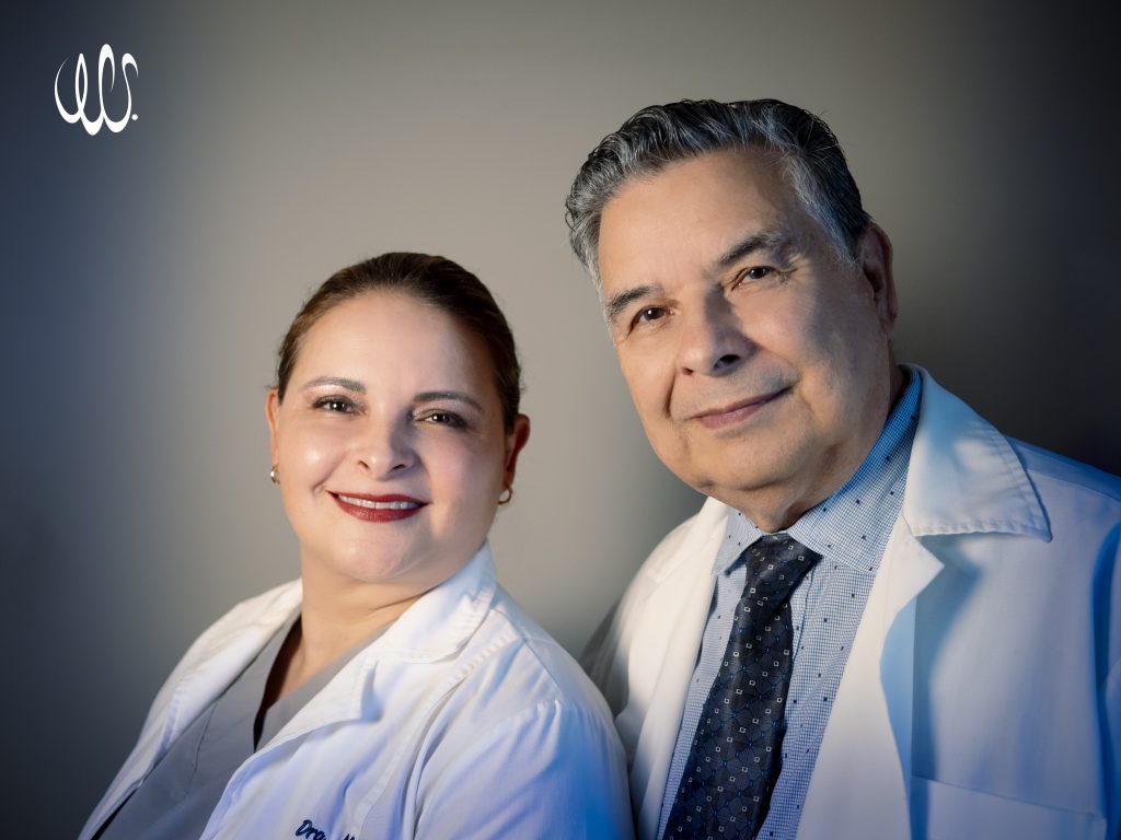 Dr. Carlos Centeno and Dr. Madelein Centeno